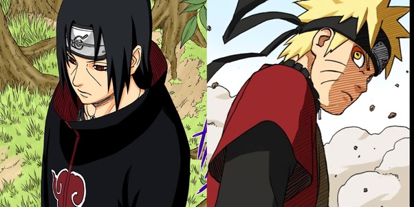 who is stronger itachi or naruto