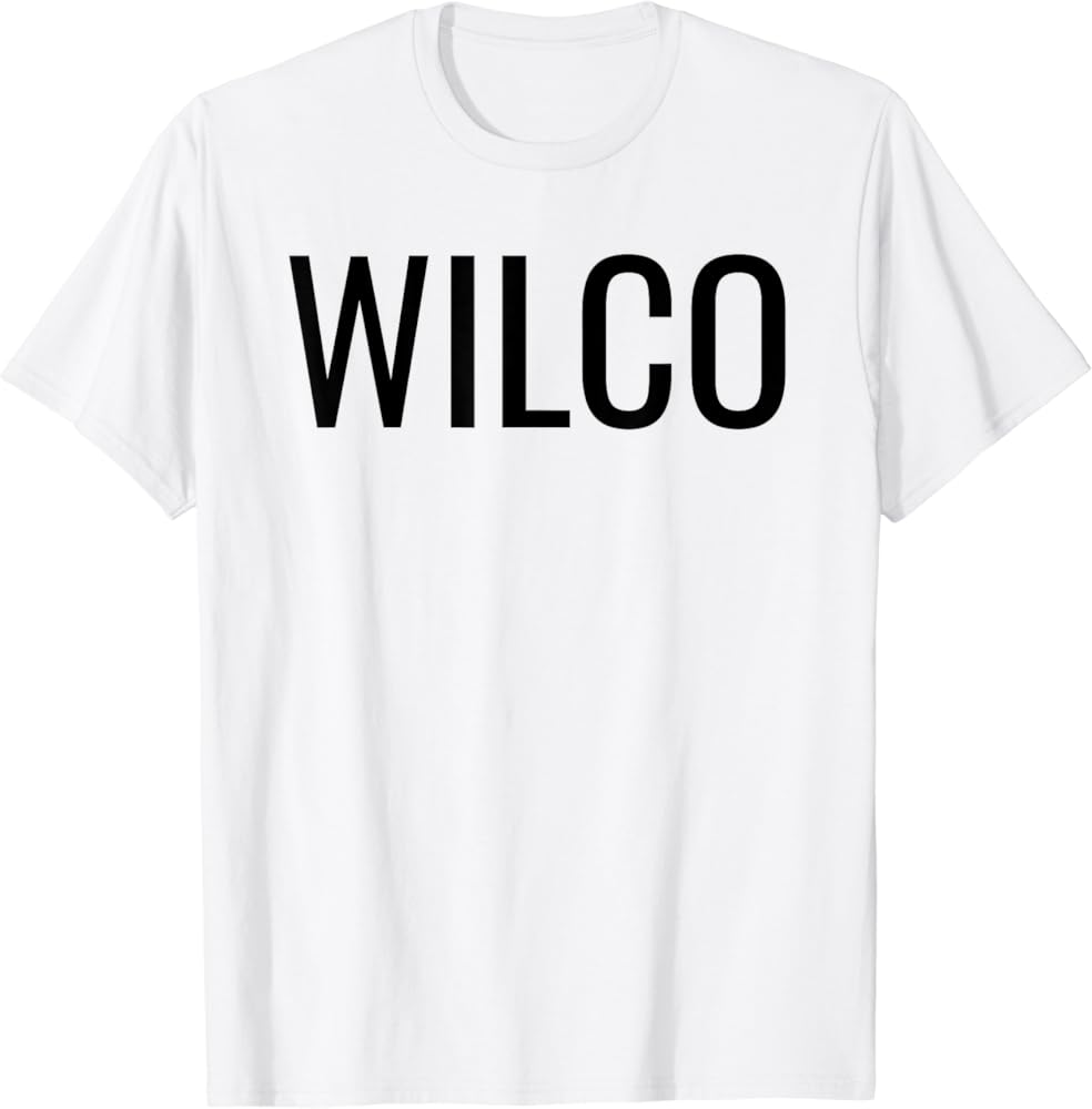 wilco camiseta