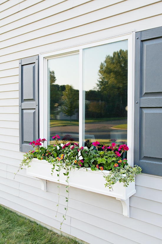 window sill planter box