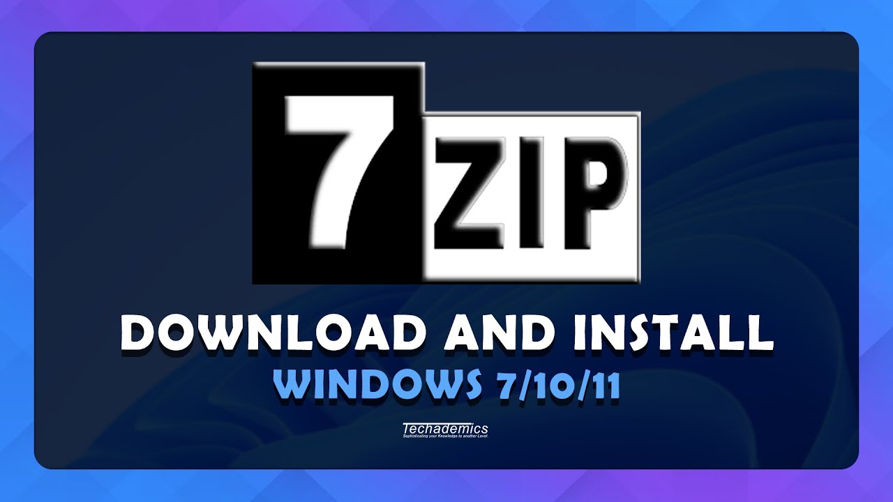 windows 7zip