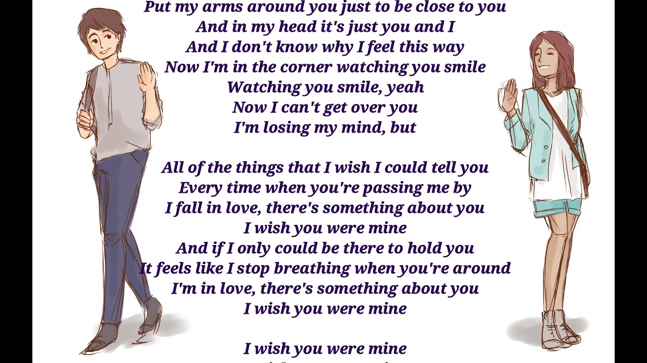 wishing you were mine lyrics