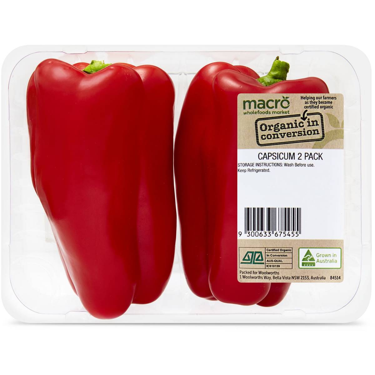 woolworths red capsicum