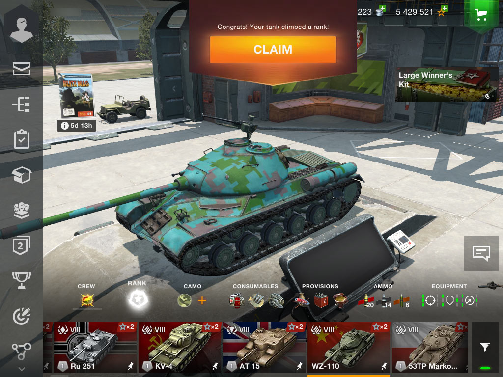 wot blitz tanks