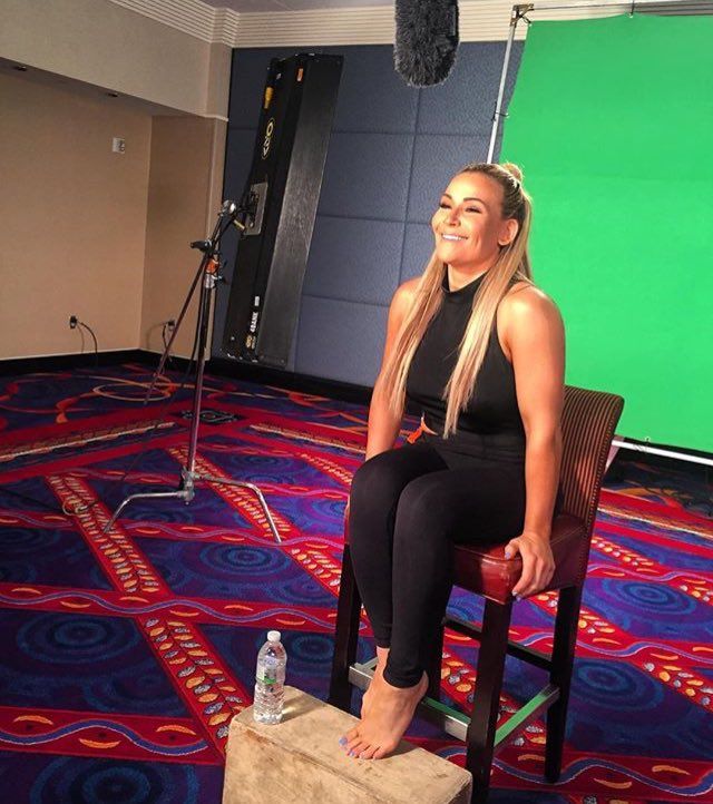 wwe natalya feet