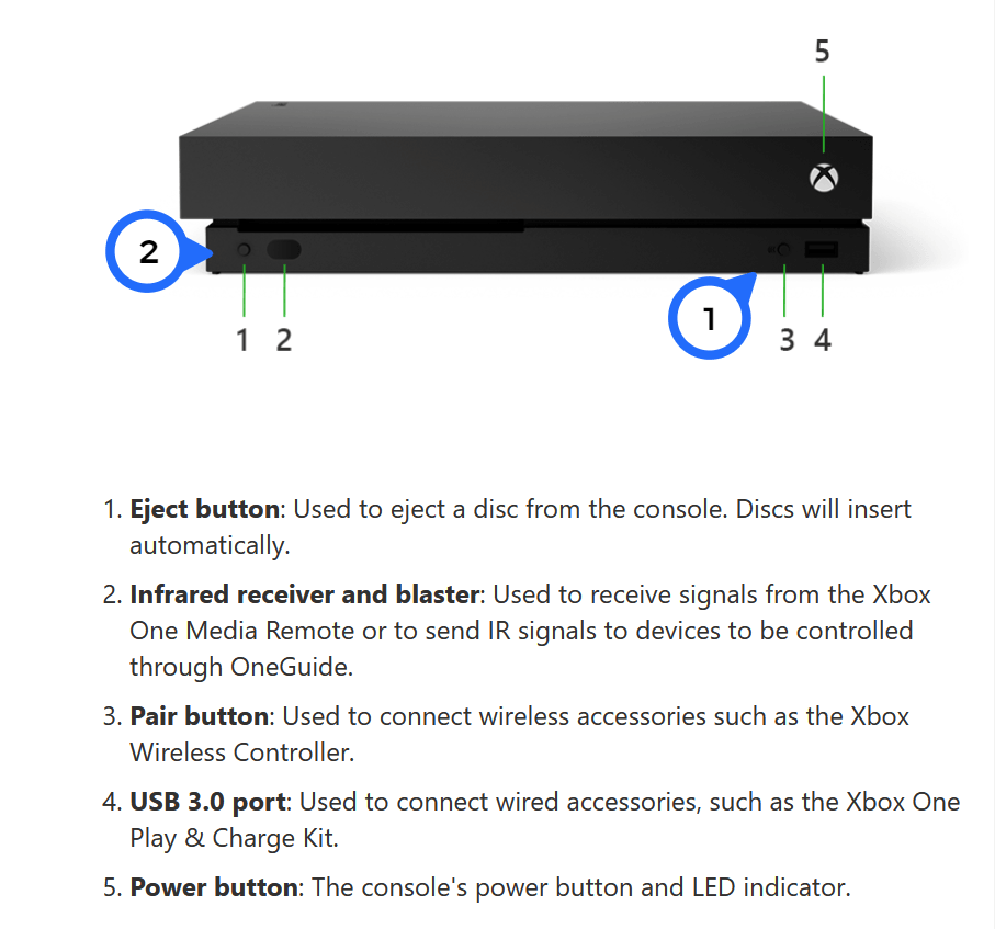 xbox master reset