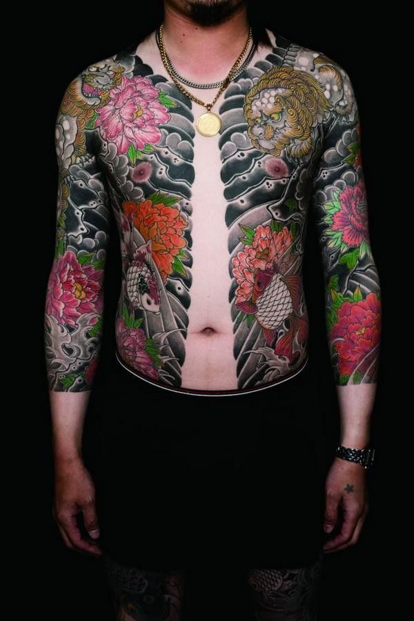 yakuza full body tattoo