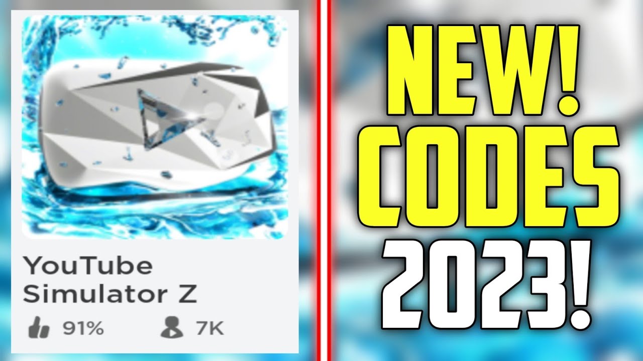 youtube simulator z codes 2023