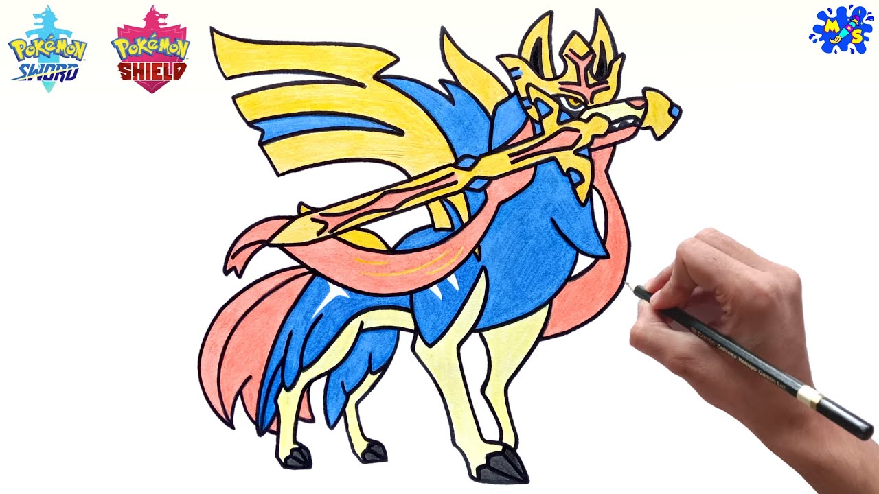 zacian drawing