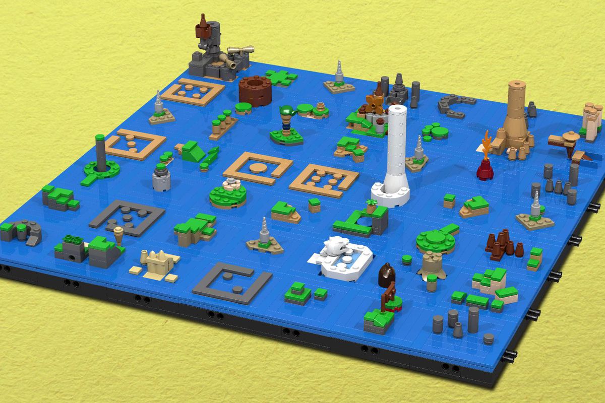 zelda wind waker map