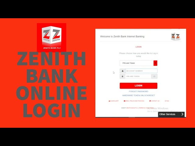 zenith bank internet banking