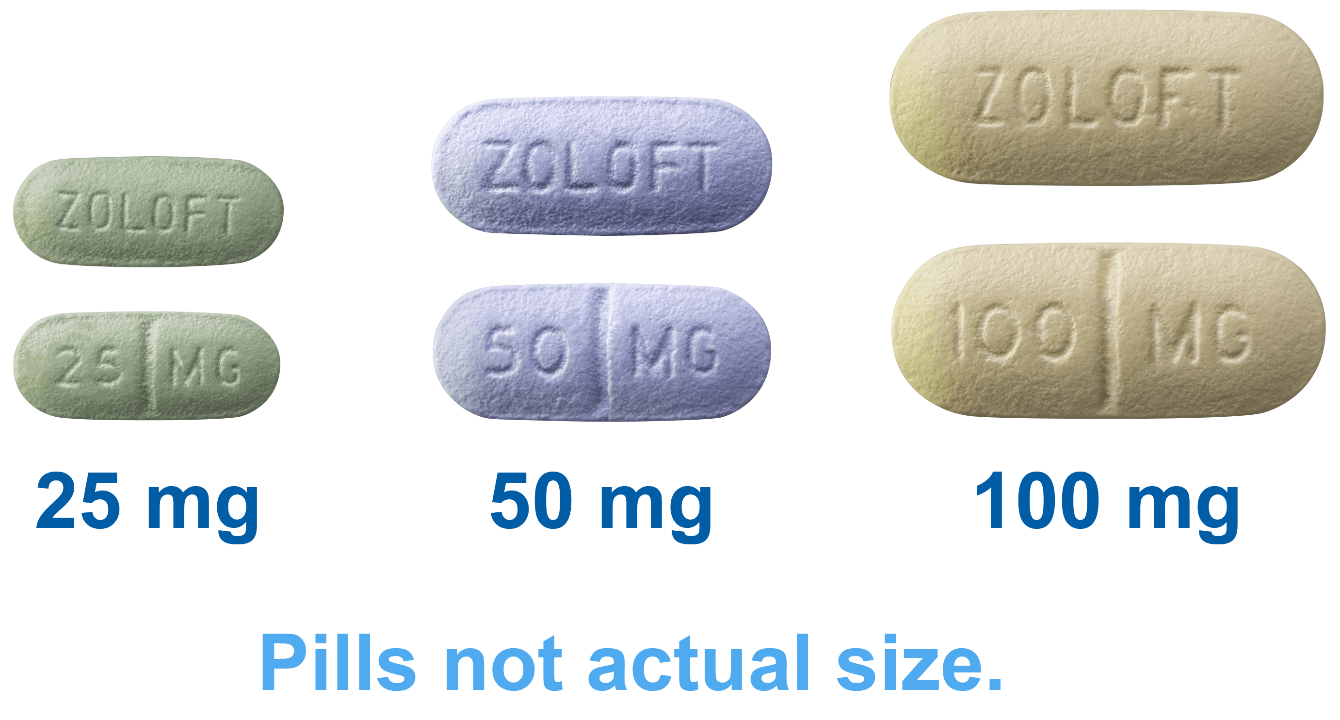 zoloft pill pictures